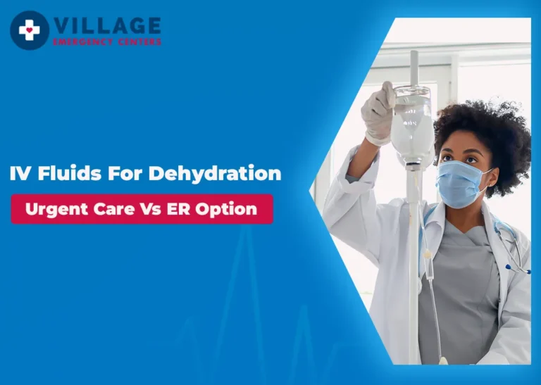 blog image for the importance of IV Fluids for dehydration in UC vs ER