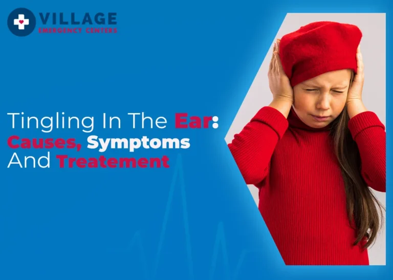 blog image mentioning tingling in ear causes, symptoms, and treatment