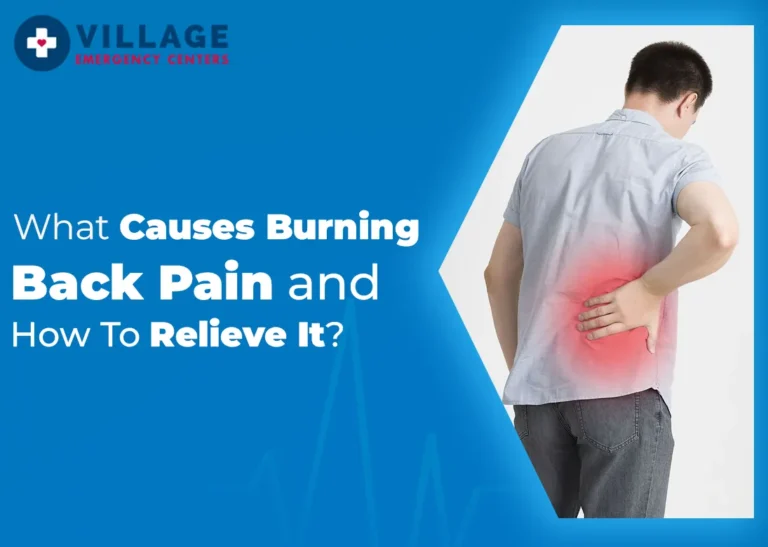 featured image for burning back pain and symptoms of releif