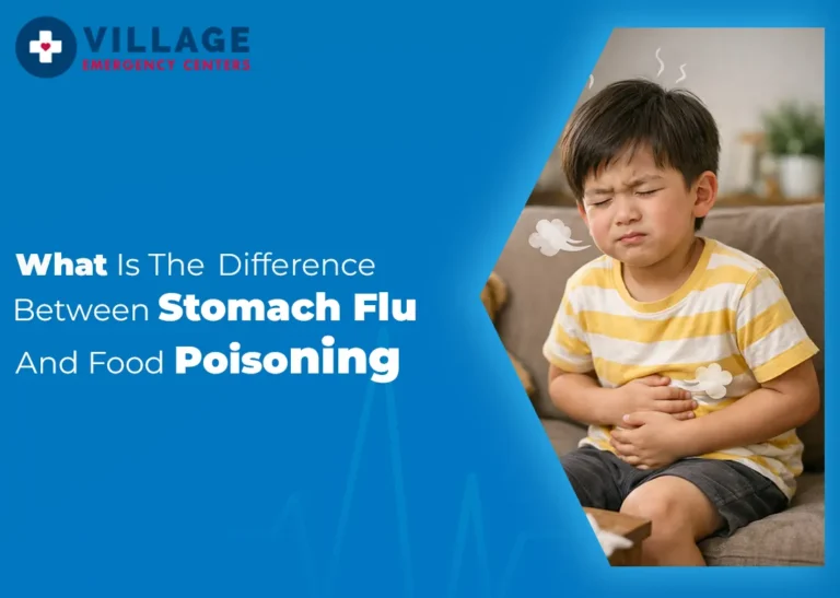blog feature image of What is the Difference Between Stomach Flu and Food Poisoning