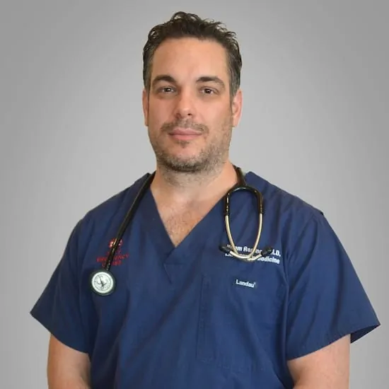 Dr. Noam Rosines is a practitioner at Village Emergency Centers, a network of emergency rooms in Houston, TX