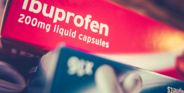 Ibuprofen is a common non-steroidal anti-inflammatory drug (NSAID) used to ease pain and inflammation. 